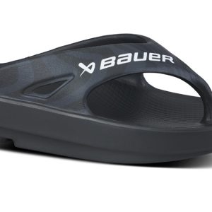 BAUER/OOFOS Women's OOriginal Sport Sandal ?C Black Asphalt