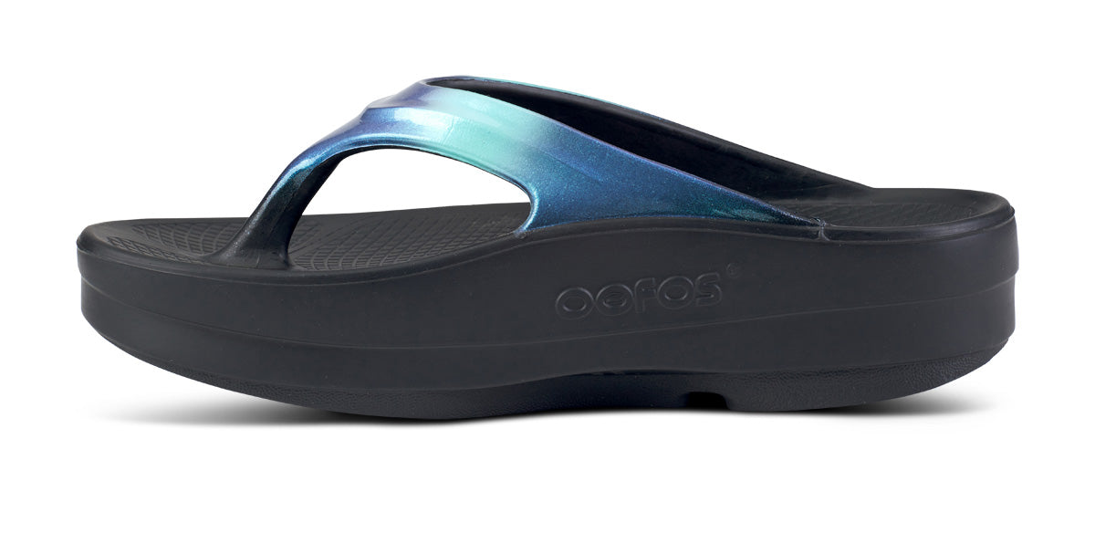 Women's OOmega OOlala Luxe Sandal - Atlantis (FINAL SALE) - Image 4