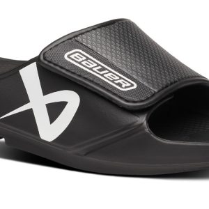 BAUER/OOFOS Women's OOahh Sport Flex Sandal ?C Black
