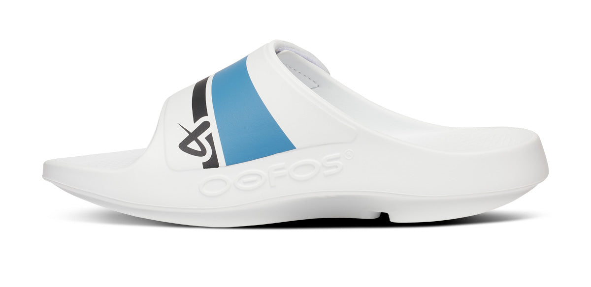 BAUER/OOFOS Women's OOahh Sport Flex Sandal ?C White - Image 4