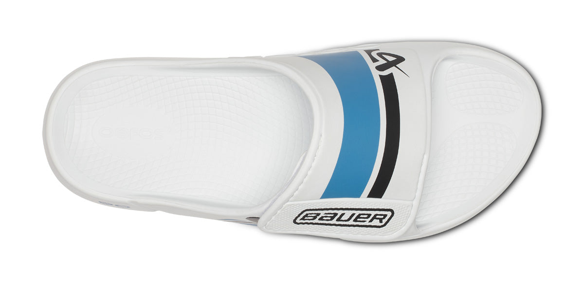 BAUER/OOFOS Women's OOahh Sport Flex Sandal ?C White - Image 6