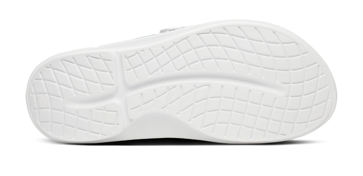 BAUER/OOFOS Women's OOahh Sport Flex Sandal ?C White - Image 7