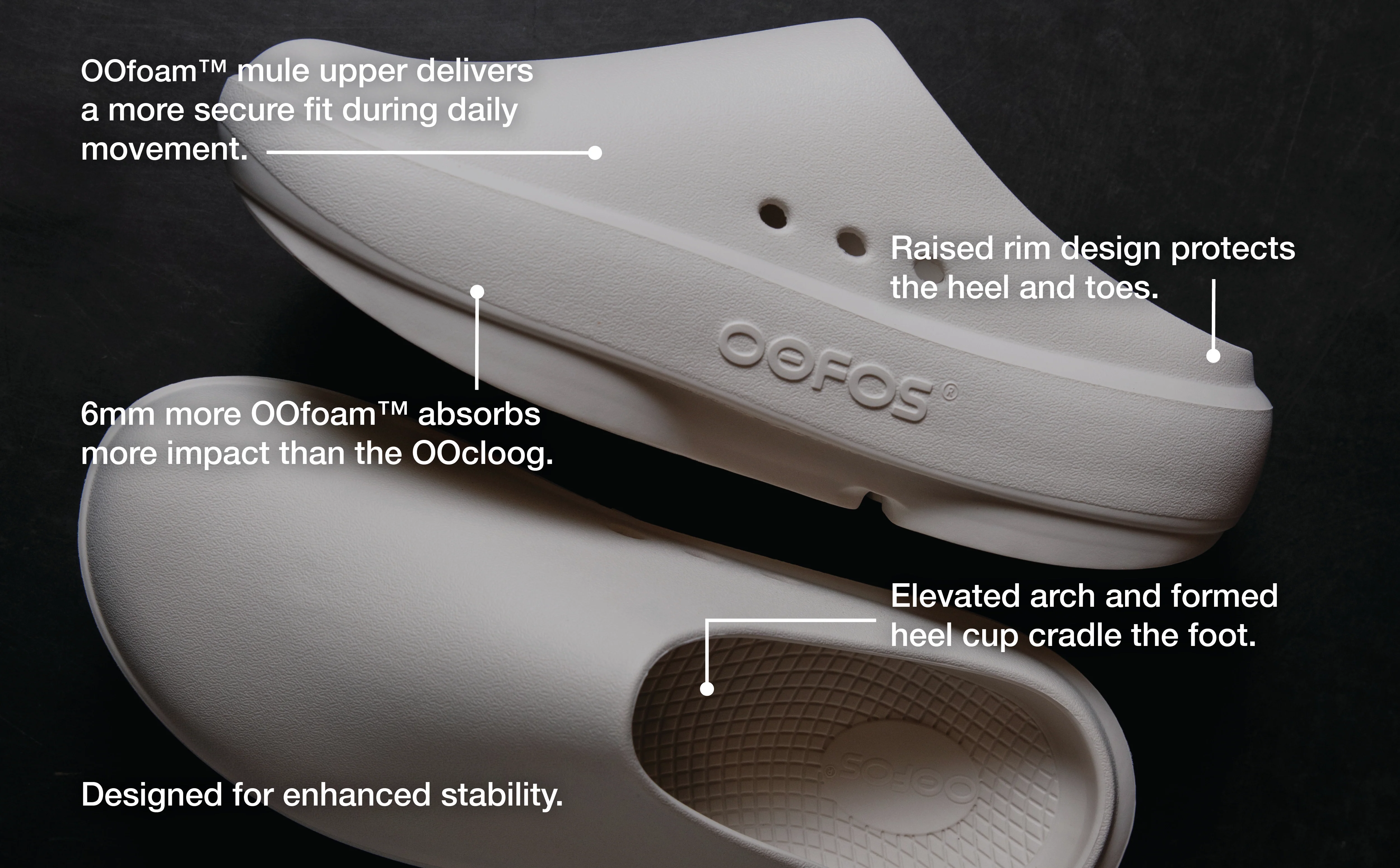 Men's Cloog PLUS Clog - Chalk - Image 3