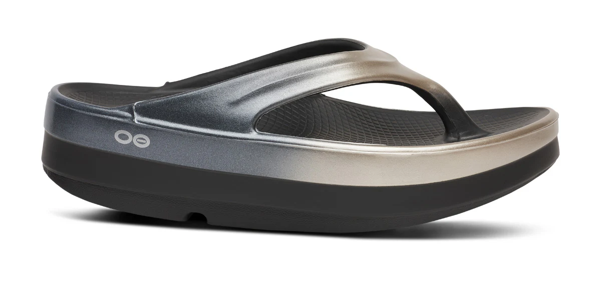 Women's OOmega OOlala Stacked Sandal - Latte Fade - Image 2